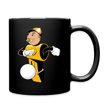 Tischfußball - Tasse einfarbig - Schwarz - Rechts