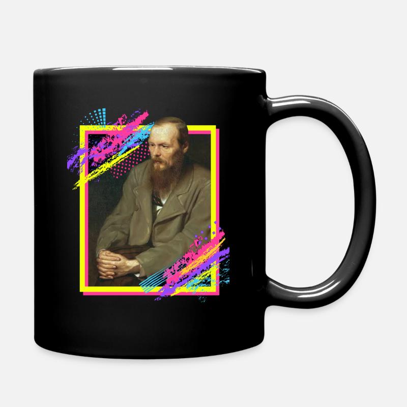 Dostojewski - Tasse einfarbig - Schwarz