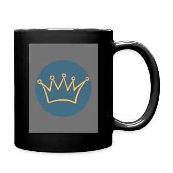 KING - Tasse einfarbig - Schwarz - Rechts