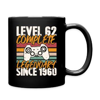 Niveau 62 Complet Vintage Anniversaire 62 Ans - Mug uni - noir - Droite