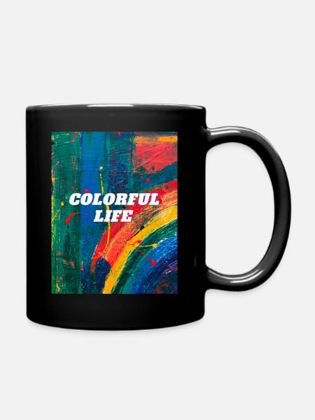 COLORFUL LIFE - Mug uni - noir