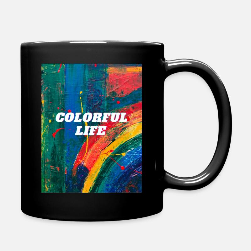 COLORFUL LIFE - Mug uni - noir