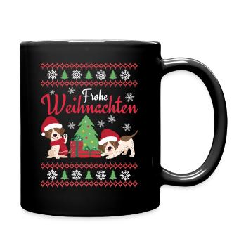 Noël Sweet English Pointer Lover Kawaii - Mug uni - noir - Droite