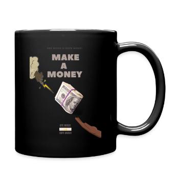 Make A Money - Mug uni - noir - Droite