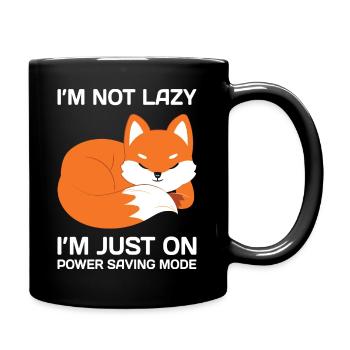 I'm not lazy - Full Colour Mug - black - Right