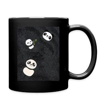 panda - Full Colour Mug - black - Right