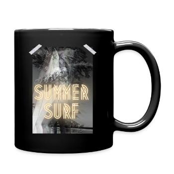 SUMMER SURF - CADEAU ETE POUR HOMME FEMME ENFANT - Mug uni - noir - Droite