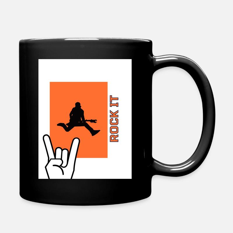 ROCK IT - Tasse einfarbig - Schwarz