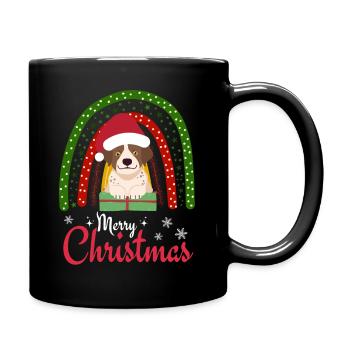 Noël Sweet English Pointer Lover Kawaii - Mug uni - noir - Droite