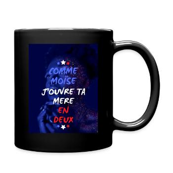 ta mere - Mug uni - noir - Droite