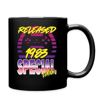 Released 1983 Special Edition - Tasse einfarbig - Schwarz - Rechts