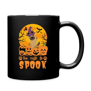 Mignon berger allemand Halloween Costume Chien - Mug uni - noir - Droite