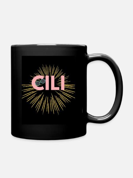 Cili t-Shirts - Tasse einfarbig - Schwarz