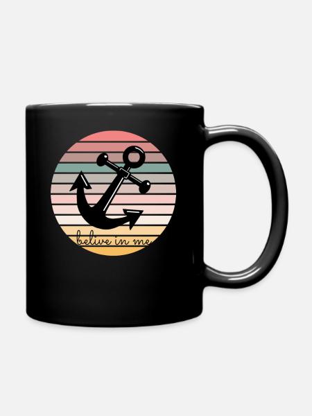 Anchor - Full Colour Mug - black