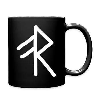 Viking Rune Energy Energy - Full Colour Mug - black - Right