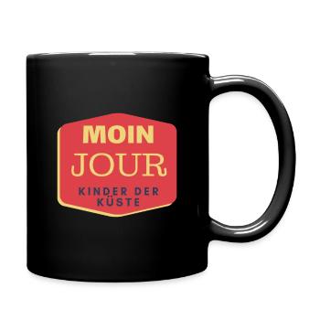 Kinder der Küste - MoinJour - Tasse einfarbig - Schwarz - Rechts
