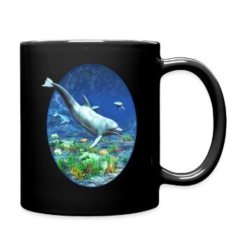 Marine life - Full Colour Mug - black - Right