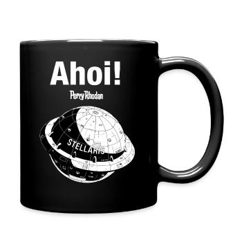 PERRY RHODAN Ahoi weiß STELLARIS - Tasse einfarbig - Schwarz - Rechts