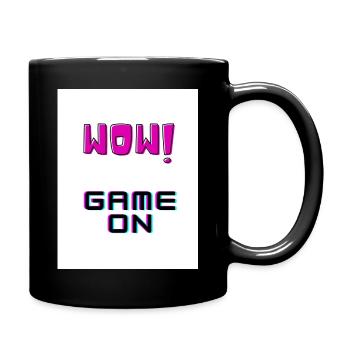 BlackShop - Tasse einfarbig - Schwarz - Rechts