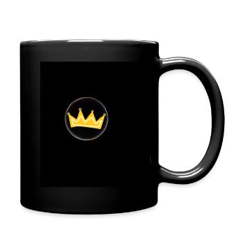 King - Tasse einfarbig - Schwarz - Rechts