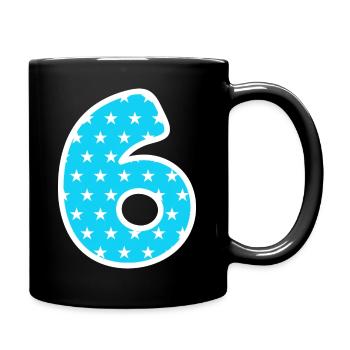 6 - Full Colour Mug - black - Right
