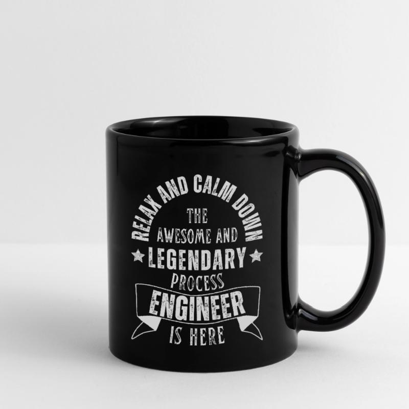 Legendary process engineer is a profession here Full Colour Mug
