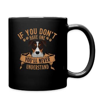 Légendaire Jack Russell Terrier Vintage Rétro - Mug uni - noir - Droite