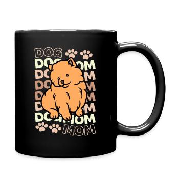 Sweet Dwarf Spitz Puppy Lover Kawaii - Mug uni - noir - Droite