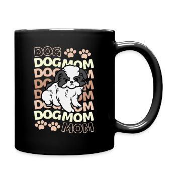 Sweet Japan Chin Lover Kawaii - Full Colour Mug - black - Right