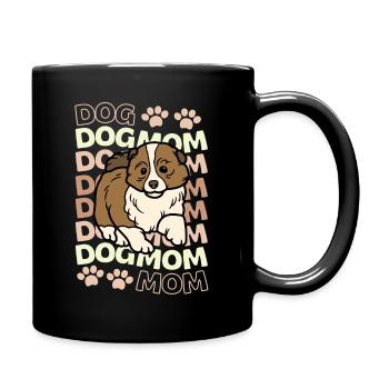 Mignon Shetland Sheepdog Puppy Lover Kawaii - Mug uni - noir - Droite