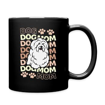 Sweet Coton de Tulear Puppy Kawaii - Mug uni - noir - Droite