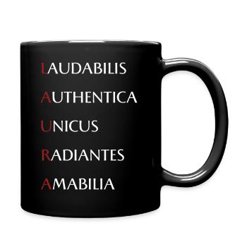 Laura - Tasse einfarbig - Schwarz - Rechts