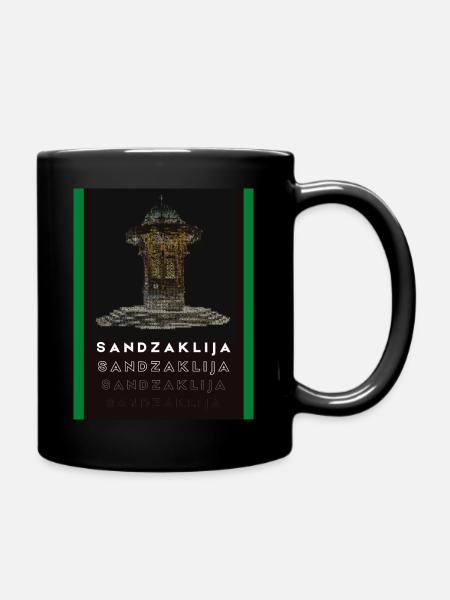 Sandzaklija - Tasse einfarbig - Schwarz