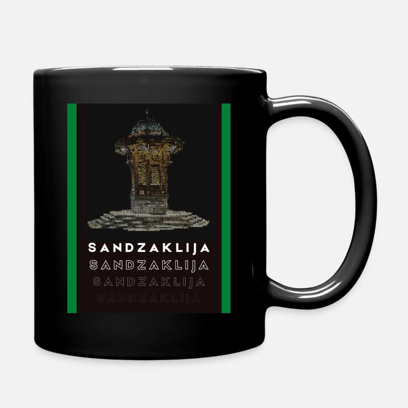Sandzaklija - Tasse einfarbig - Schwarz