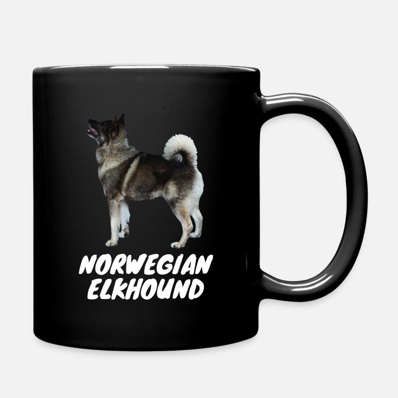 Cerf norvégien grisHound - Mug uni - noir