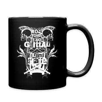 CRÂNE - Mug uni - noir - Droite