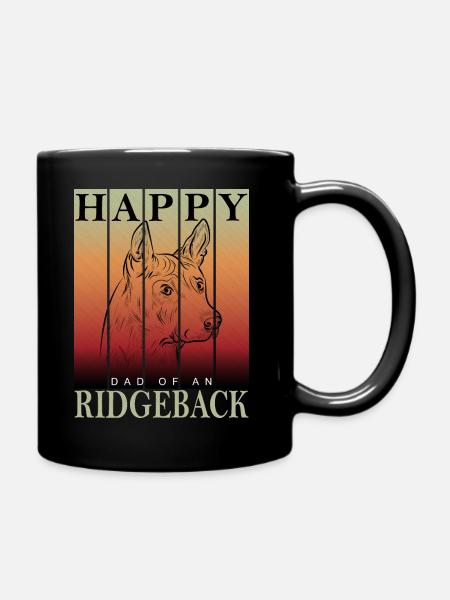 Joyeux papa Ridgeback - Mug uni - noir