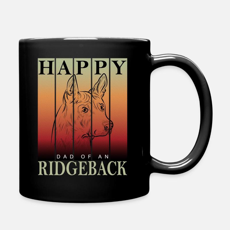 Joyeux papa Ridgeback - Mug uni - noir
