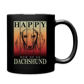 Dachshund Dog Dachshund Mom - Full Colour Mug - black - Right