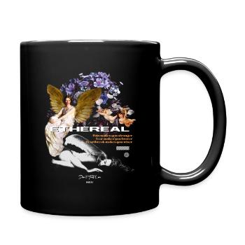 Ethereal/Ästhetik - Tasse einfarbig - Schwarz - Rechts