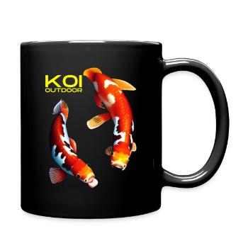 KOI outdoor - Full Colour Mug - black - Right