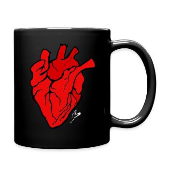 HEART - Mug uni - noir - Droite