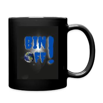 Bin off - Tasse einfarbig - Schwarz - Rechts