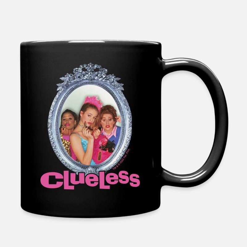 Clueless Photo Miroir De Cher, Dionne Et Tai - Mug uni - noir
