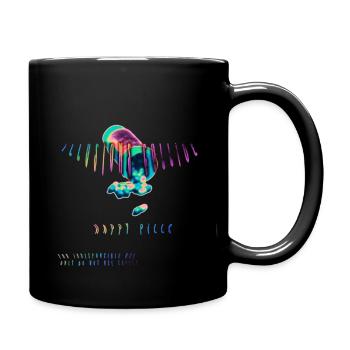 Illusions Collide: Happy Pills Graphique - Mug uni - noir - Droite