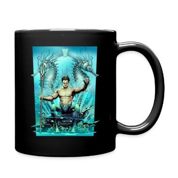 AQUA - Mug uni - noir - Droite