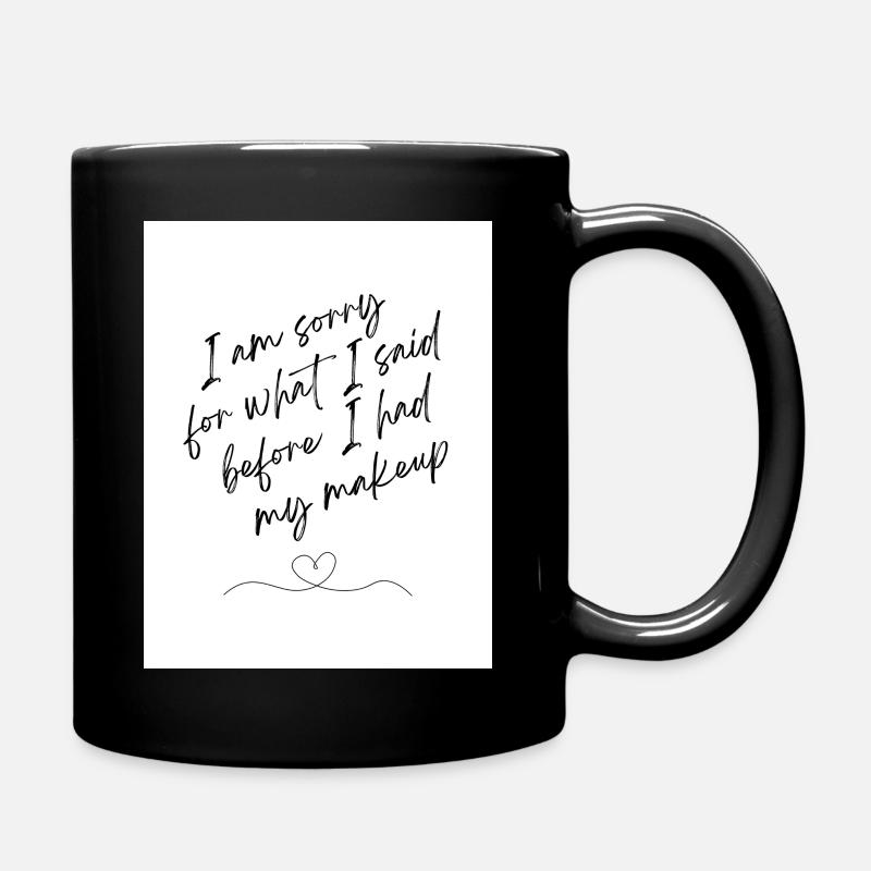 MAKEUP - Tasse einfarbig - Schwarz
