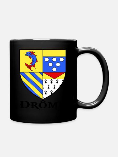 département du Drome Drôme 26 - Mug uni - noir