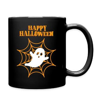 Joyeux halloween - Mug uni - noir - Droite