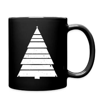Christmas Tree Christmas Tree Holiday Winter - Full Colour Mug - black - Right